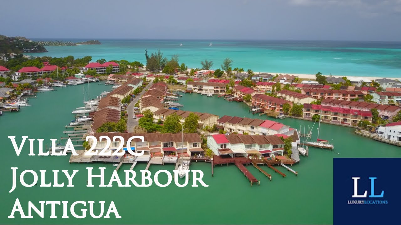 Villa 222C Jolly Harbour, Antigua,  Caribbean - For Sale US$475,000!!