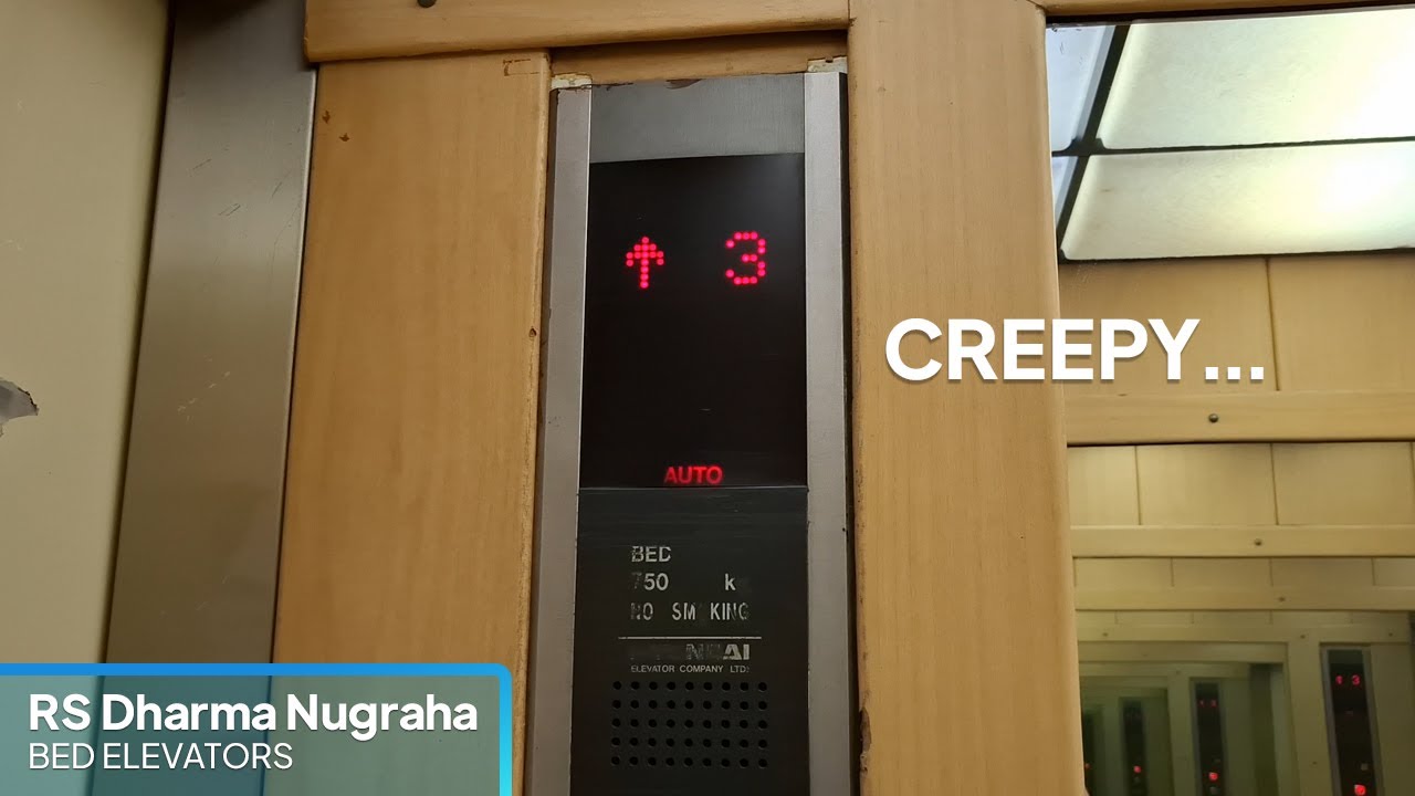 Old Hyundai Elevators - RS Dharma Nugraha, Jakarta