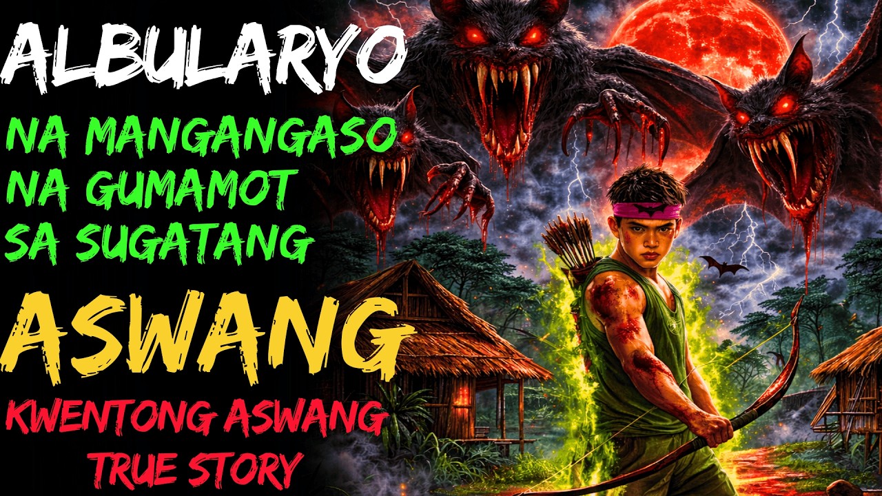ALBULARYO NA MANGANGASO NA GUMAMOT SA SUGATANG ASWANG  Kwentong Aswang  True Story