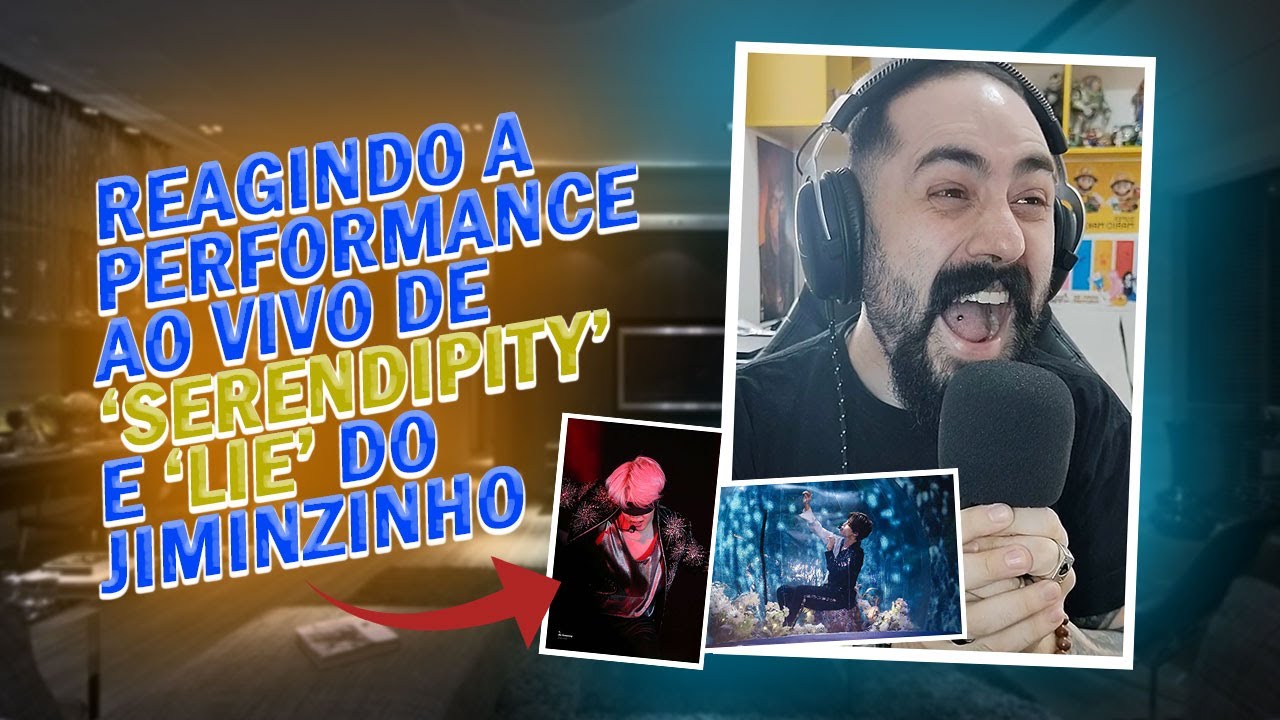 BTS Jimin  - Serendipity - Live Performance & Lie | Reagindo