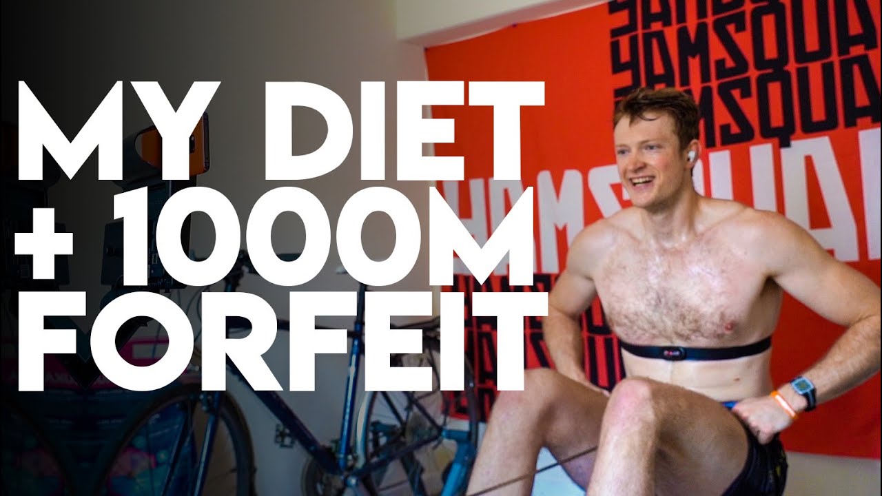 I ate ONE KILO of rice then did 1000m without legs on the rowing machine