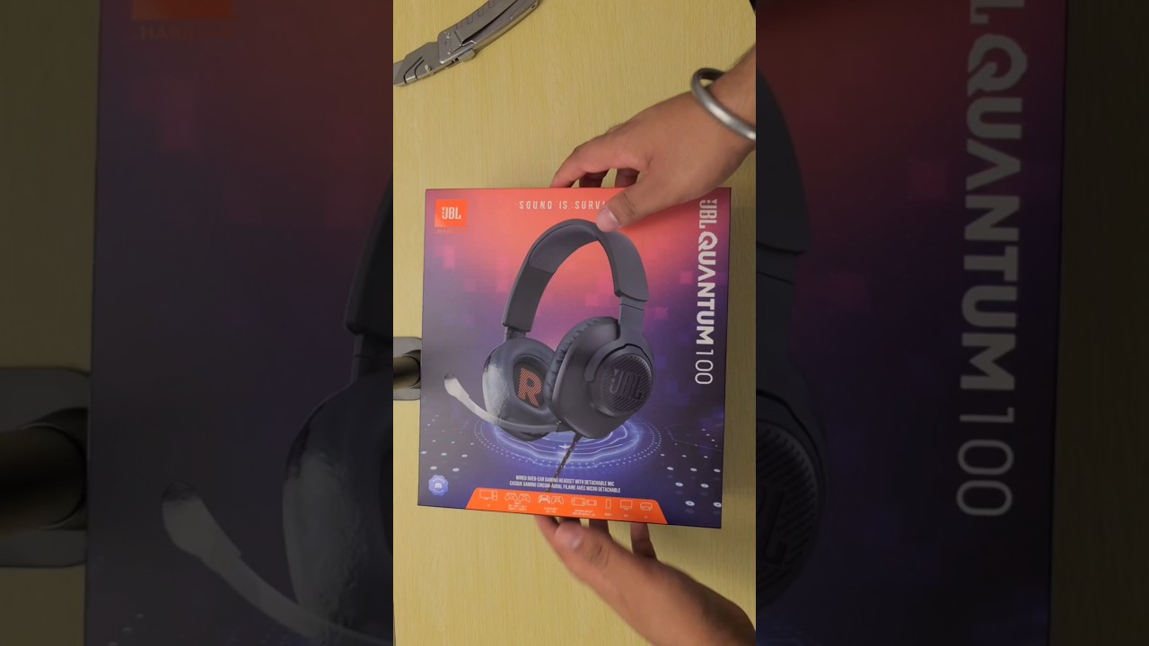 JBL Quantum 100 Unboxing: Affordable Gaming Headset with Premium Features