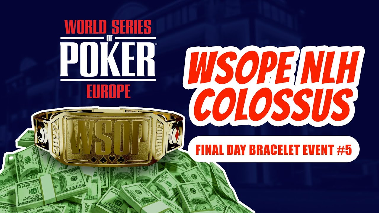 NLH Colossus | Final Day | Lubos Laska wins &euro;180,000 #WSOPE