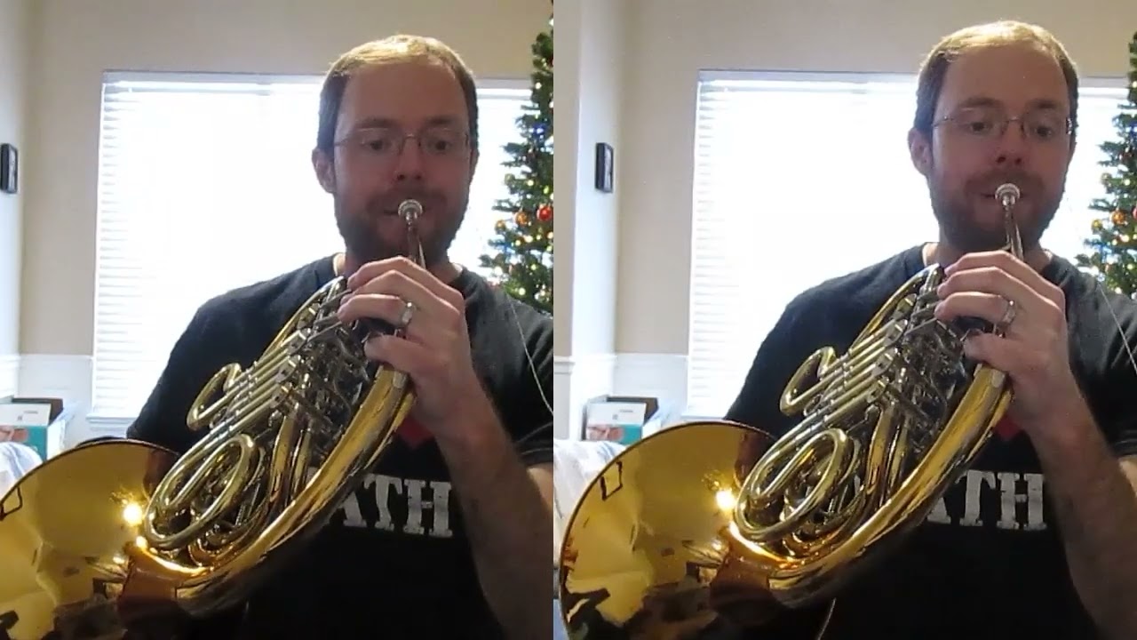 Now Let Us Rejoice -- french horn duet
