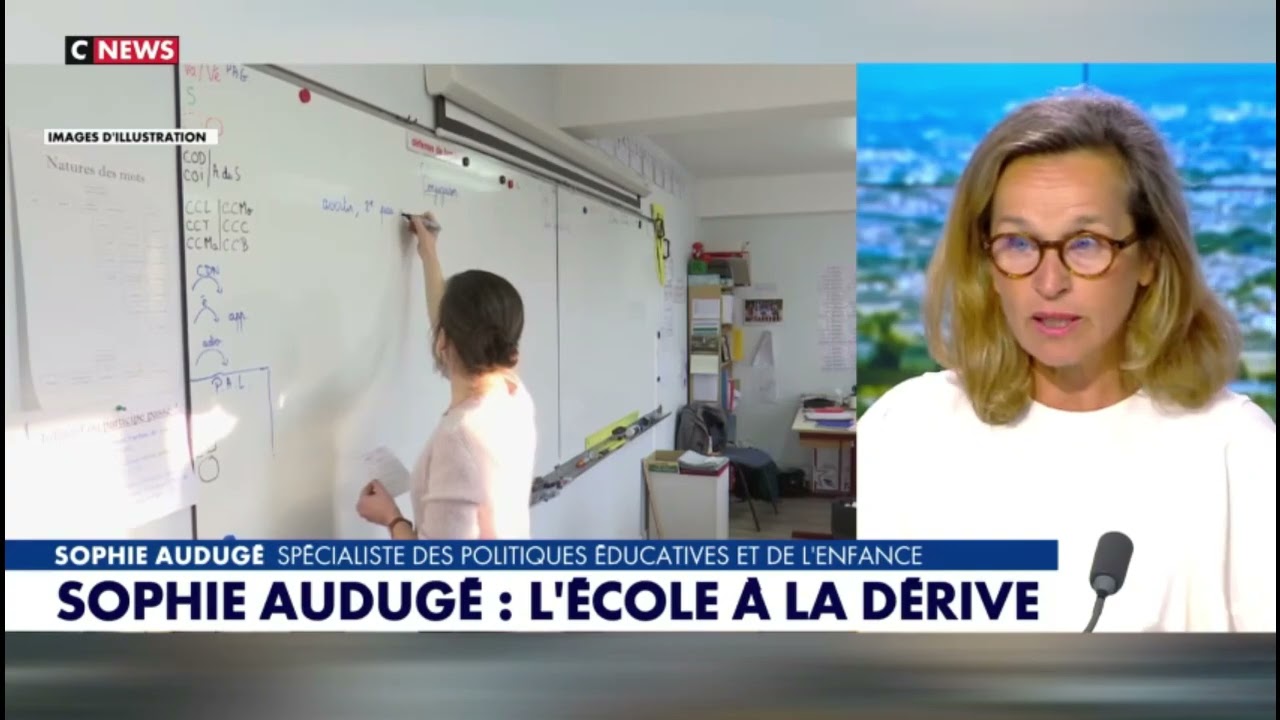 Sophie Audugé : 'Les syndicats ont garanti qu'il n'y aurait pas un professeur devant chaque élève.­'