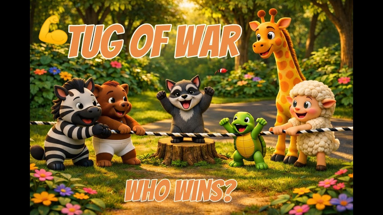 Tug of War#cartoon #bedtimestories #kidsstories