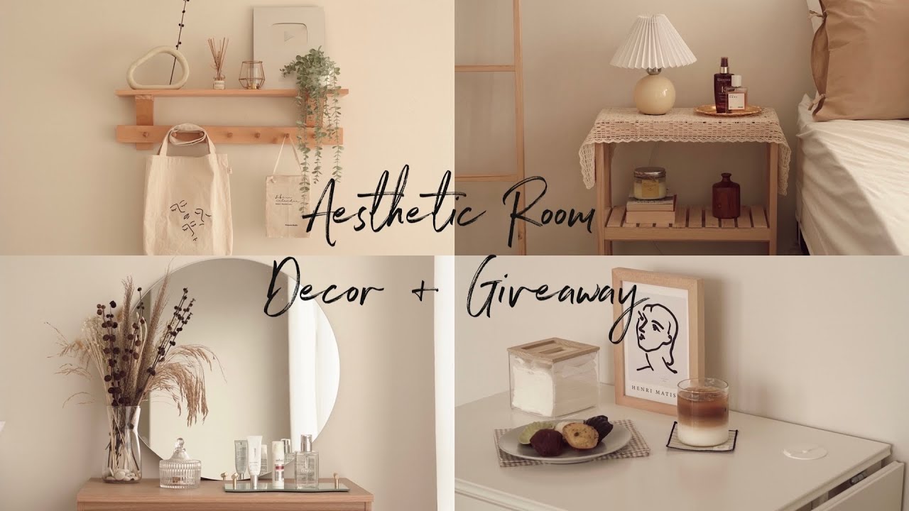 AESTHETIC ROOM DECOR || AESTHETIC VALID NO DEBAT + GIVEAWAY