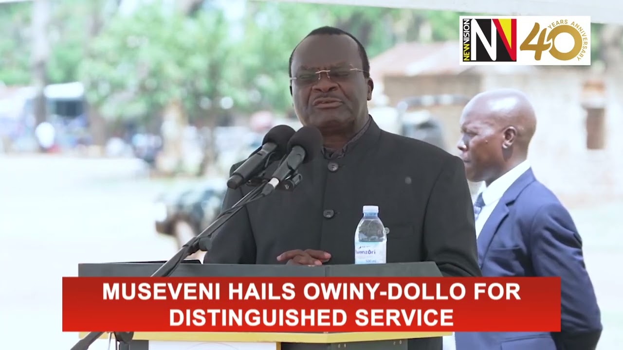 Museveni hails Owiny Dollo for distinguished service