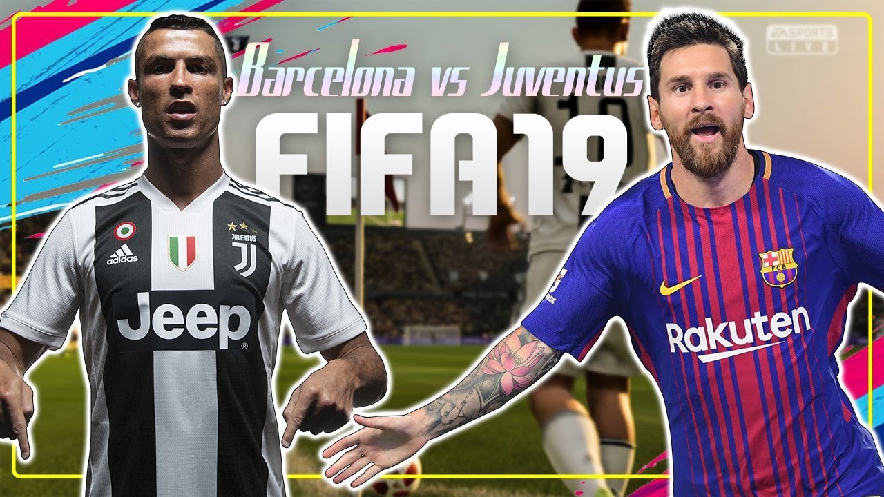 FIFA 19 : Barcelona vs Juventus Gameplay | Legendary Difficulty 60fps 1080p Full HD