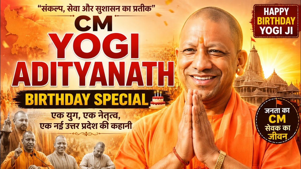 5 June UP CM Yogi Adityanath birthday special full discussion|| CM Yogi based imp information 2026