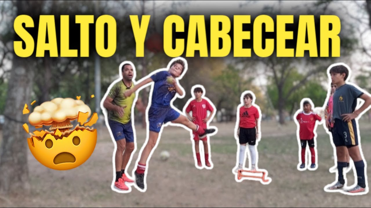 Como saltar a cabecear / El mejor método ⚽️