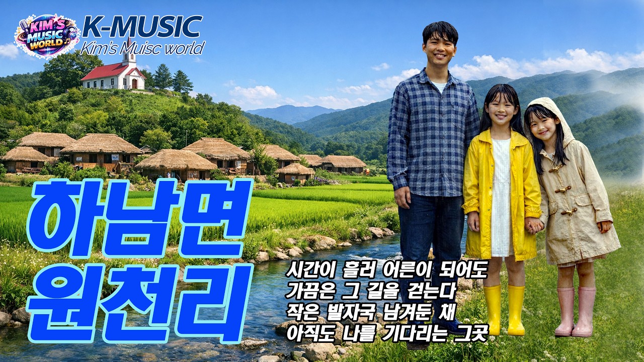 그 시절 시골 3남매 추억｜개울가·옥수수·별빛 다시 못 올 시간, 하남면 원천리