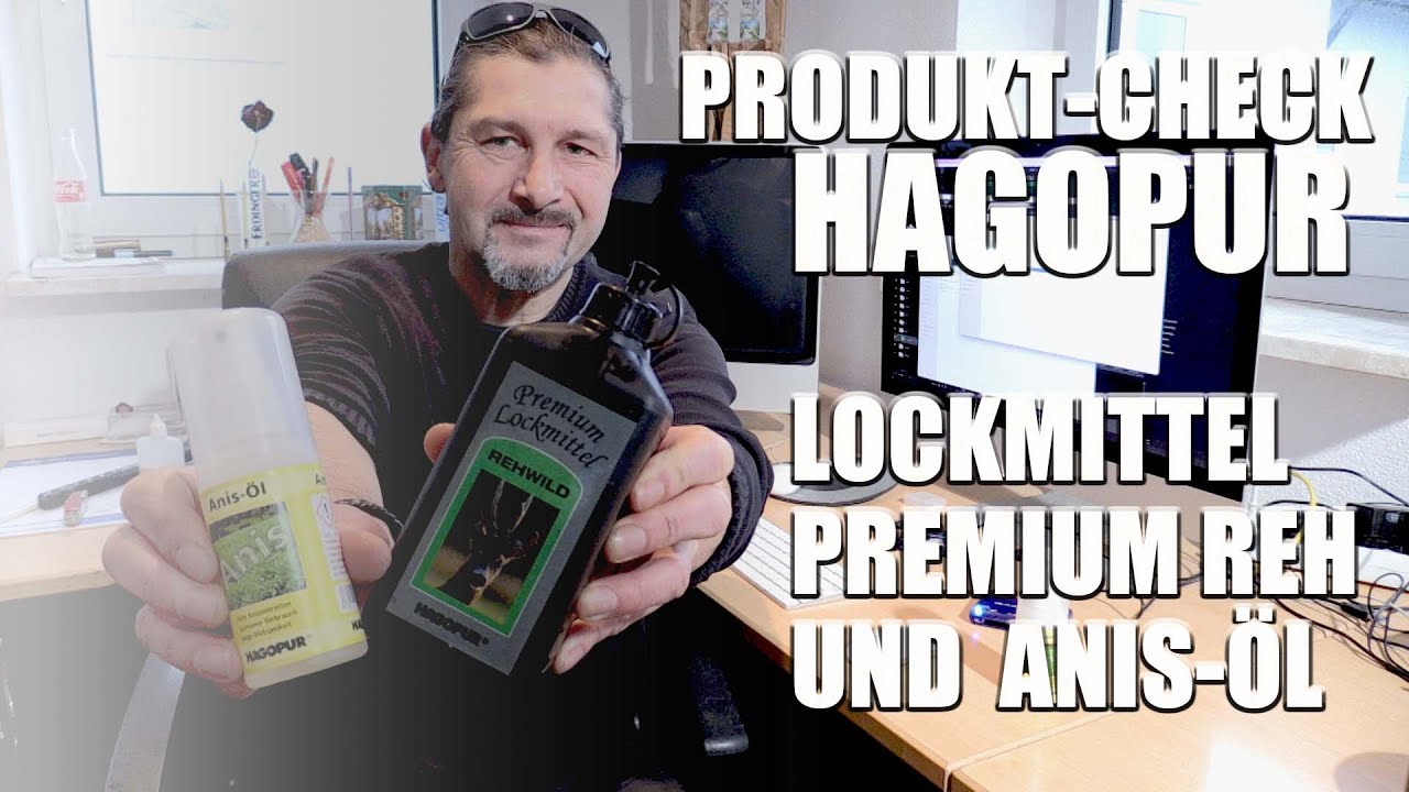 PRODUKT-CHECK: HAGOPUR Lockmittel PREMIUM REHWILD und ANIS-ÖL