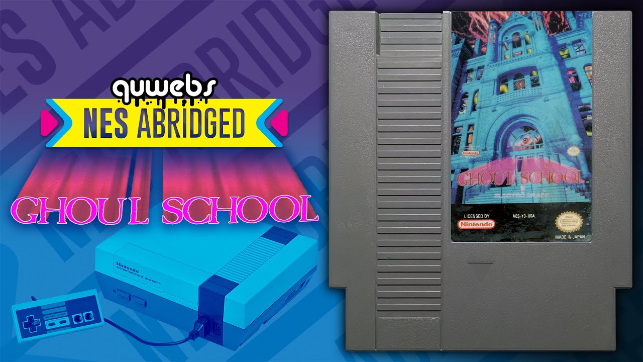 NES Abridged - Ghoul School Review (1992)