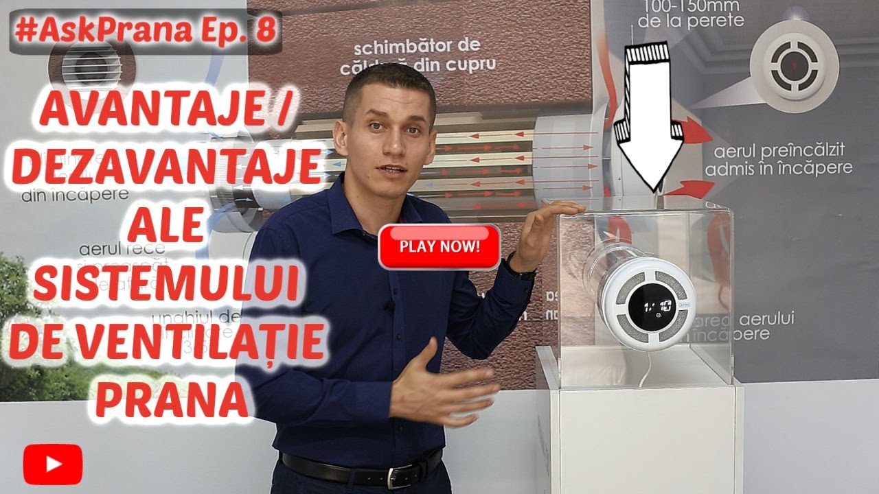 Avantaje și Dezavantaje ale Sistemului de Ventilație PRANA #AskPrana   Ep  8