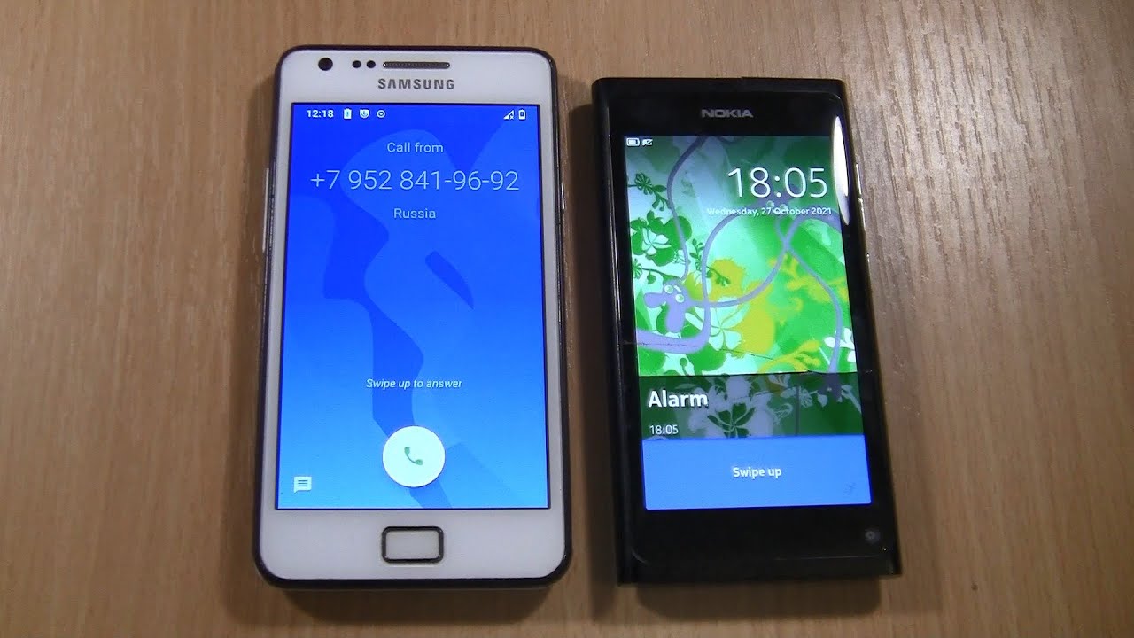 Ringing Alarms &  Incoming  call at the Same Time  Samsung Galaxy  S2  &Nokia N9