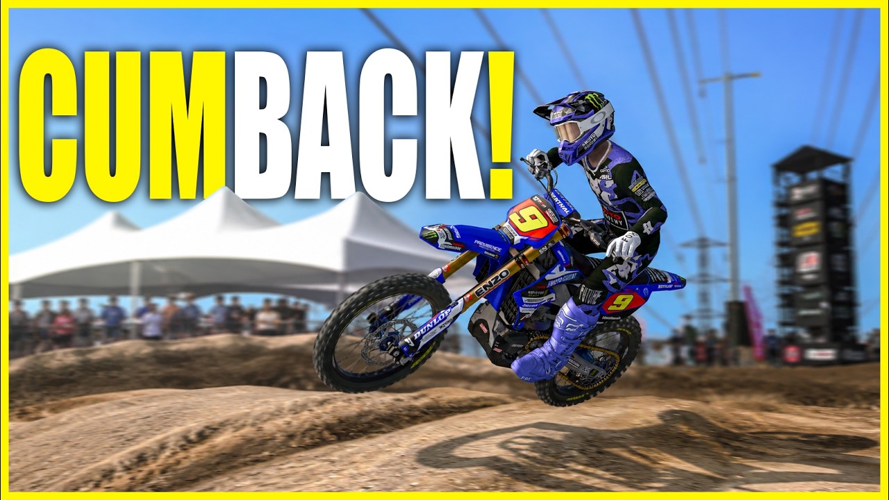 Грандиозный камбэк и победа в первой гонке в Тандер-Вэлли! | MX BIKES | 450