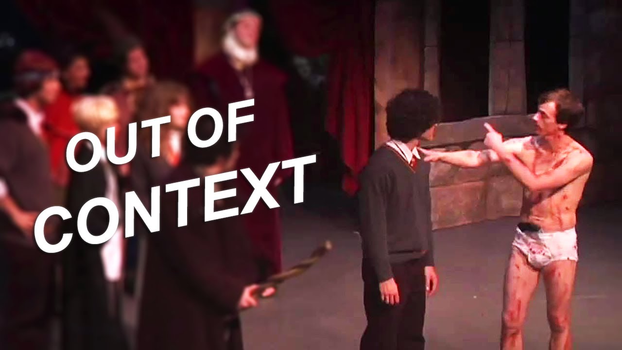 a very potter trilogy out of context