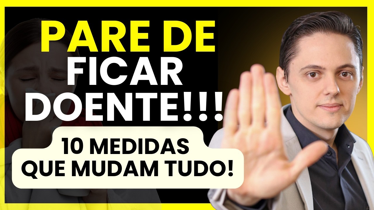 Como melhorar a imunidade e pegar menos GRIPES E RESFRIADOS? [OTORRINO EXPLICA]