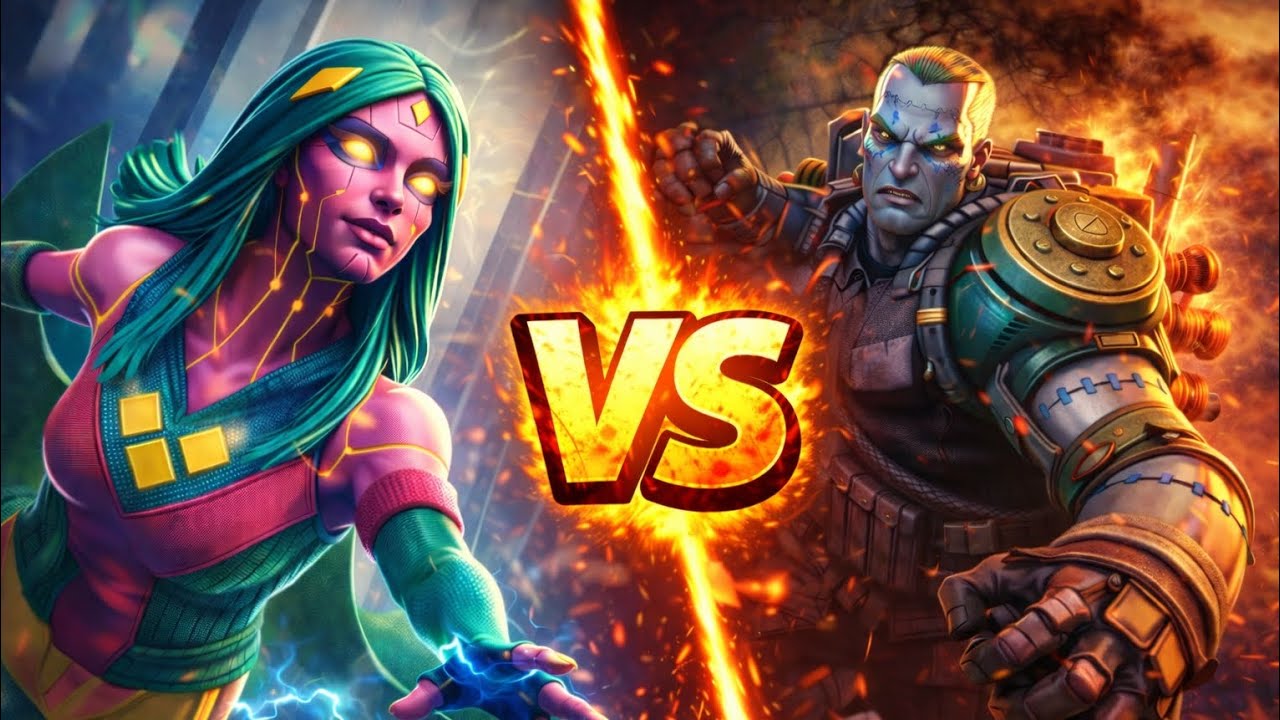 MCOC Alliance War | Viv Vision vs Franken Castle | Node 3 