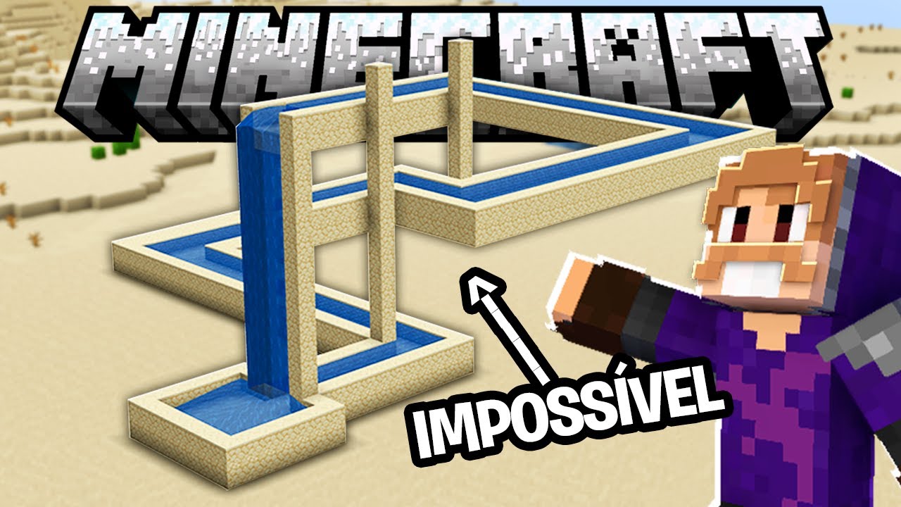 A CASCATA IMPOSS&Iacute;VEL! (ILUS&Atilde;O DE &Oacute;TICA) NO MINECRAFT 1.17 #119 CREATIVESQUAD