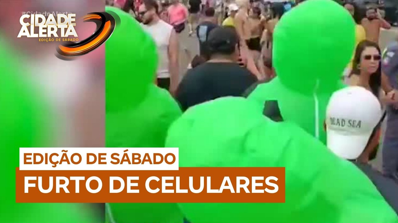 Policiais infiltrados prendem suspeito por furto de celulares em bloco de Carnaval de SP