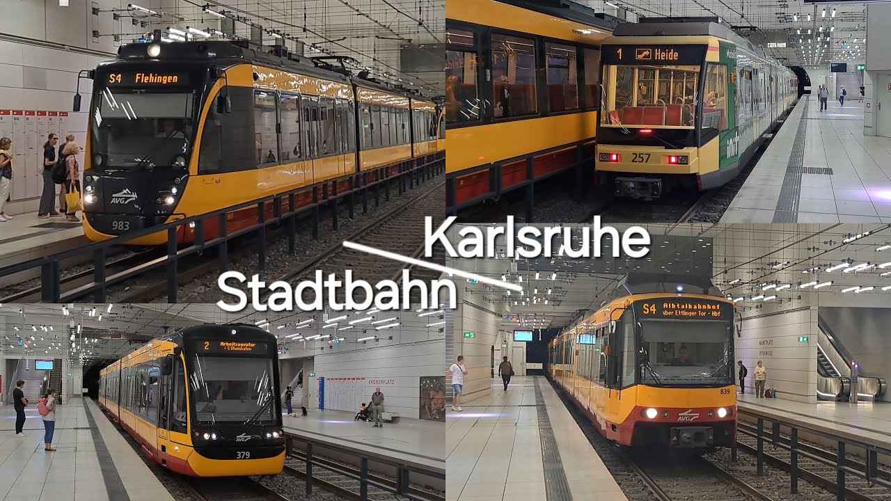 Stadtbahn in Karlsruhe