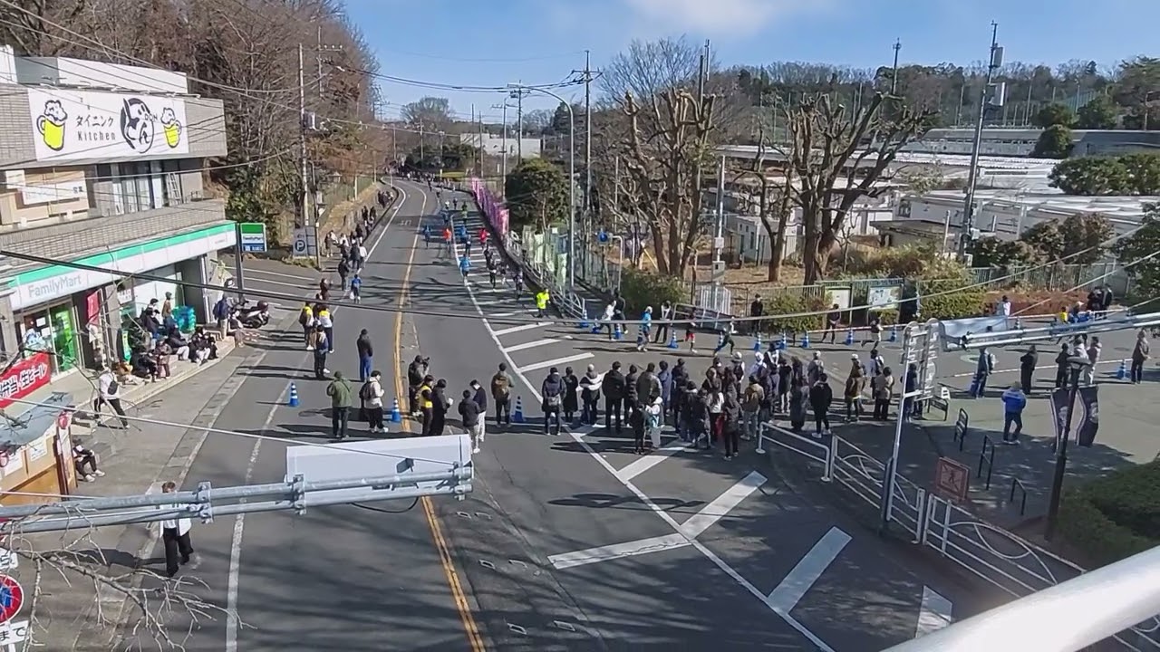 所沢シティマラソン2026（ハーフの部）ゴール直前③