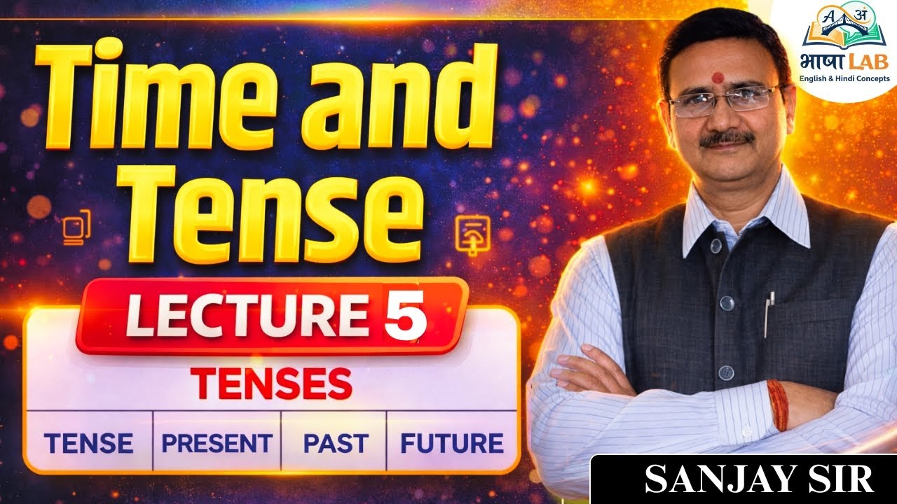 Time&Tense | Lec–5 (Past indefinite)|English Grammar | Sanjay Sir #english #englishgrammarlive