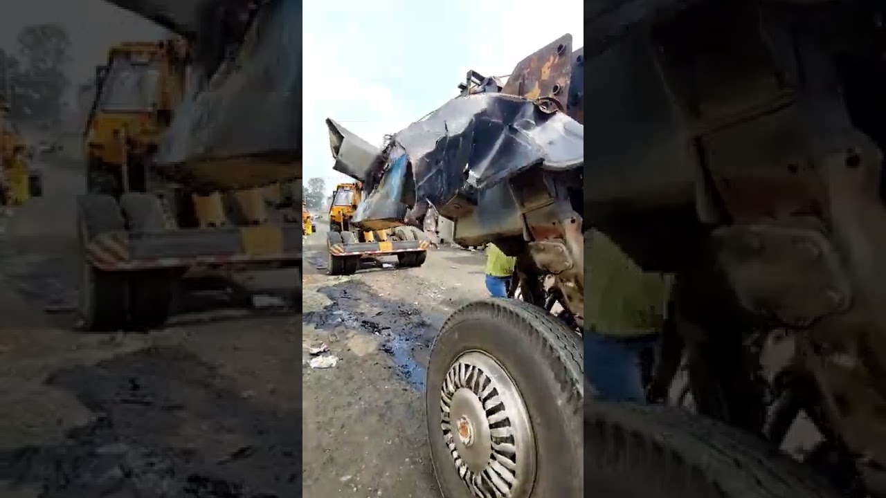 Live Truck Accident in Ramgarh, Jharkhand 😢 #ramgarh #jharkhand