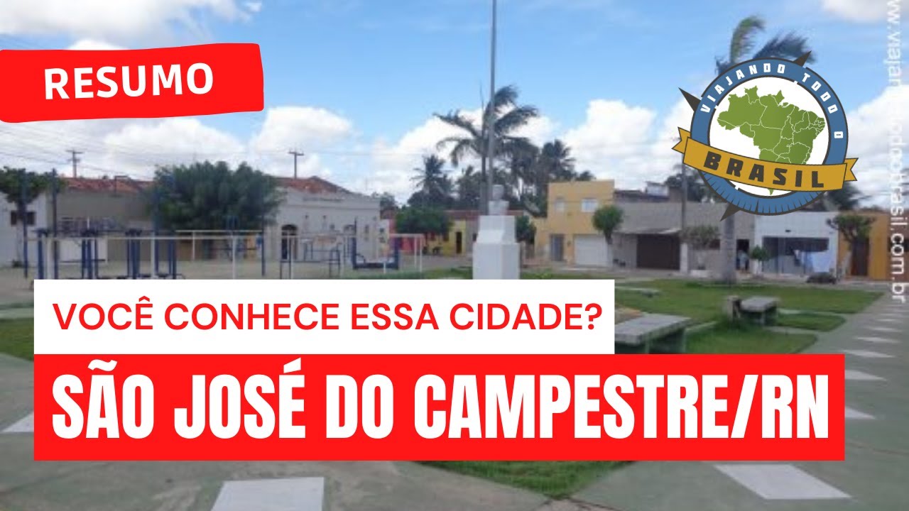 São José do Campestre/RN - Viajando Todo o Brasil