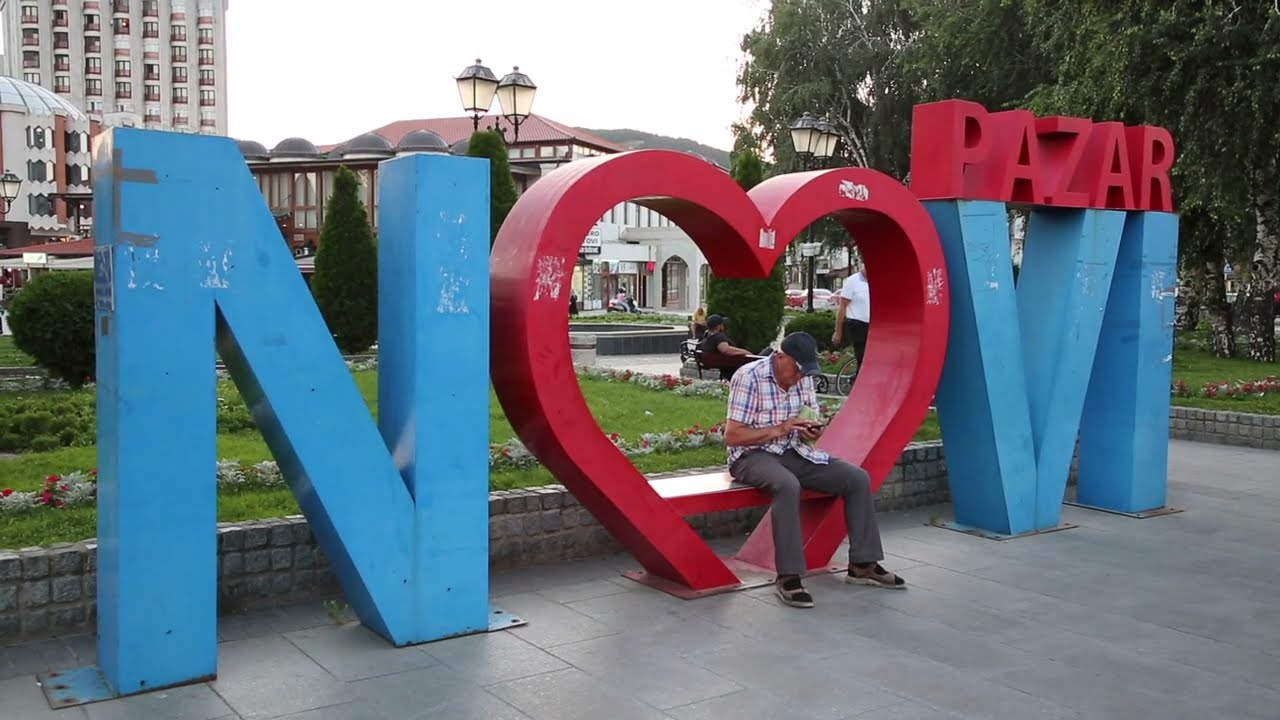 Serbie Novi Pazar Centre ville / Serbia Novi Pazar City center