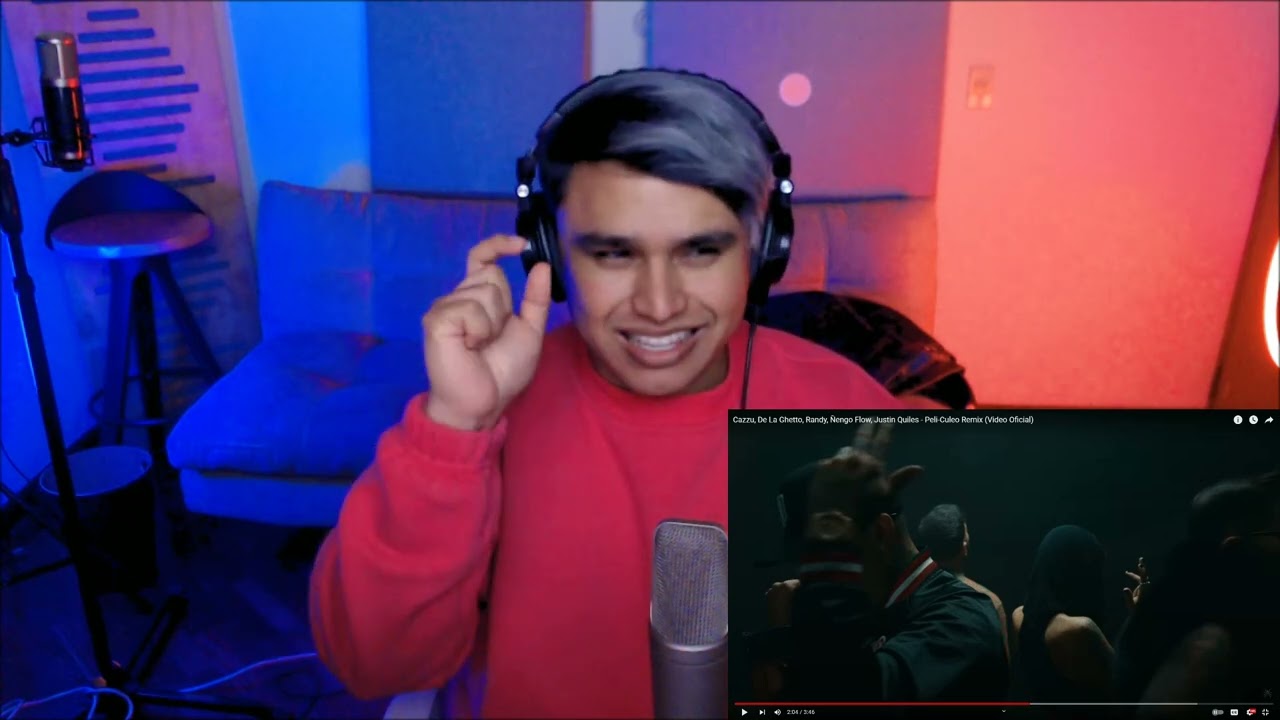 [Reacción] Cazzu, De La Ghetto, Randy, Ñengo Flow, Justin Quiles - Peli-Culeo Remix | ANYMAL LIVE 🔴
