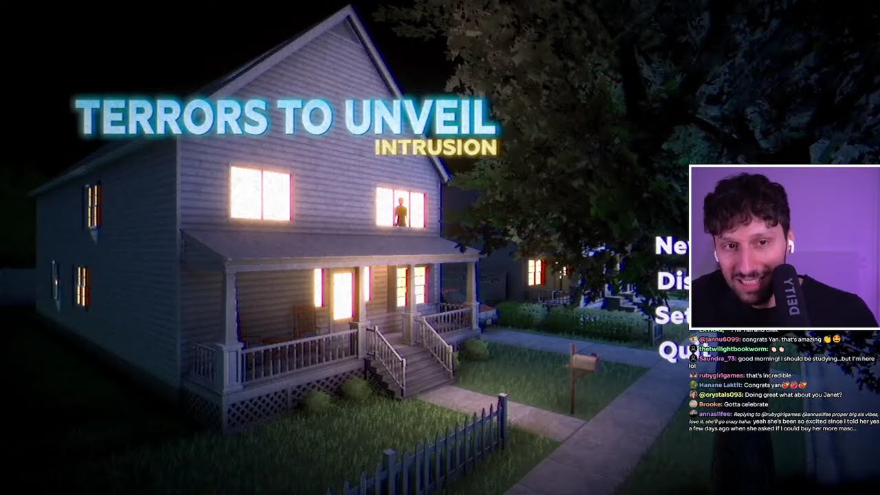 👻🔴 Playing Terrors to Unveil: Intrusion and Day Off - Home 0 - The Deadseat (4 Horror Games) 🔴👻