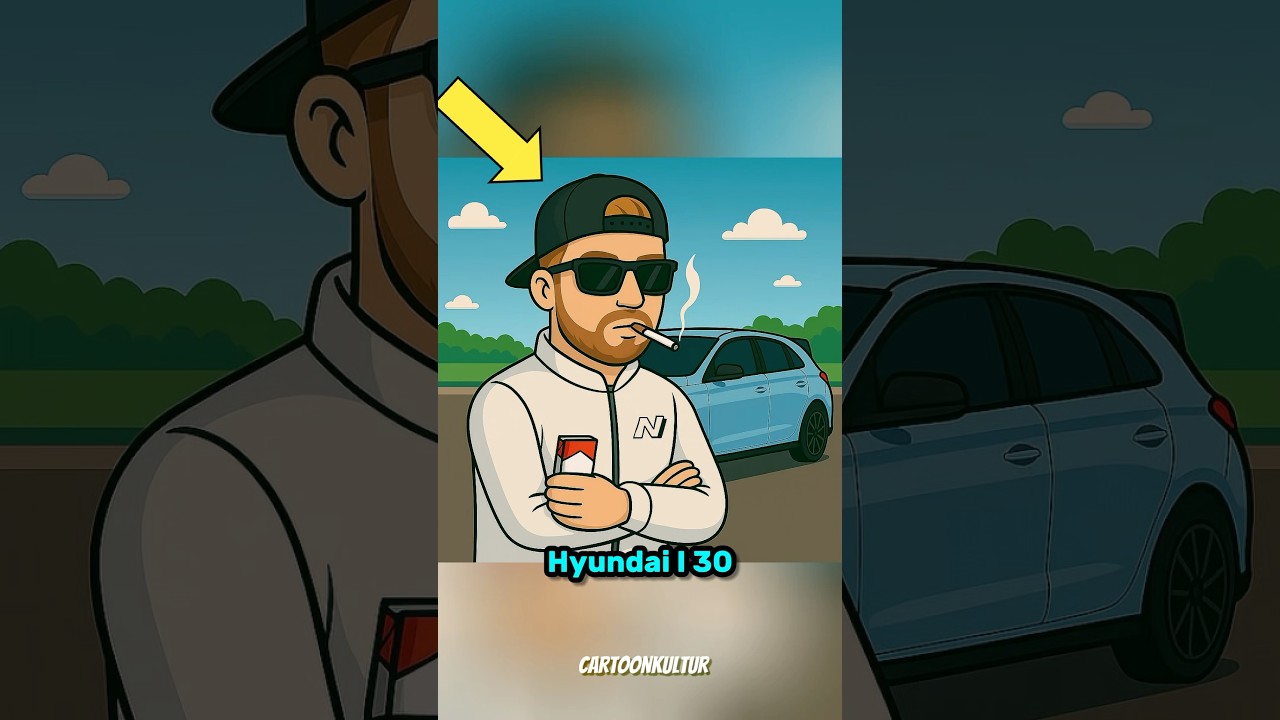 Das ist ein Hyundai i30 N Fahrer