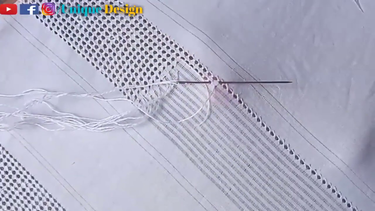 Hand Embroidery, Tk Great beautiful & good Tarkashi unique designs for Men Kameez & shirt step two