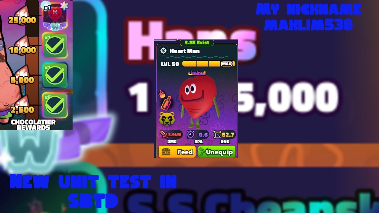New Heart man unit Test