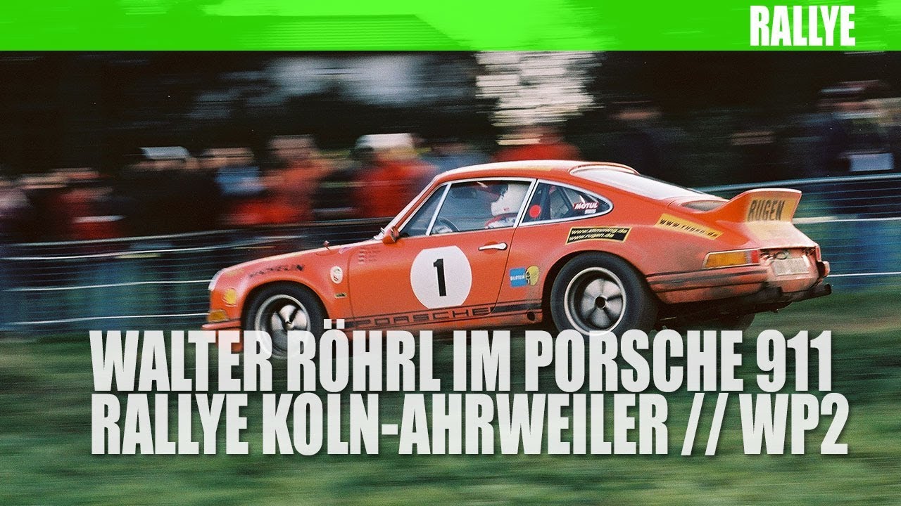 Walter Röhrl im Porsche 911 - Sonderprüfung 2 - exklusive Ausschnitte aus der legendären DVD