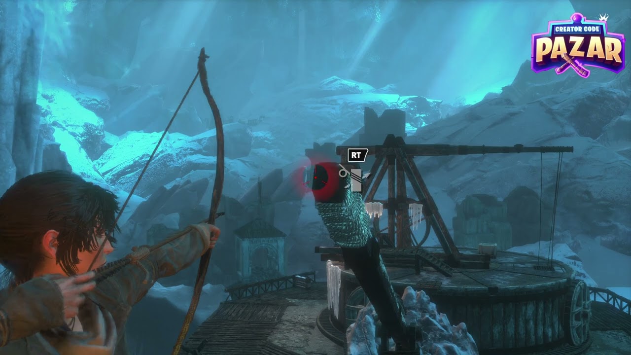 How to Break the Ice off the Gear and Fire the Trebuchet Rise of the Tomb Raider Quick Guide