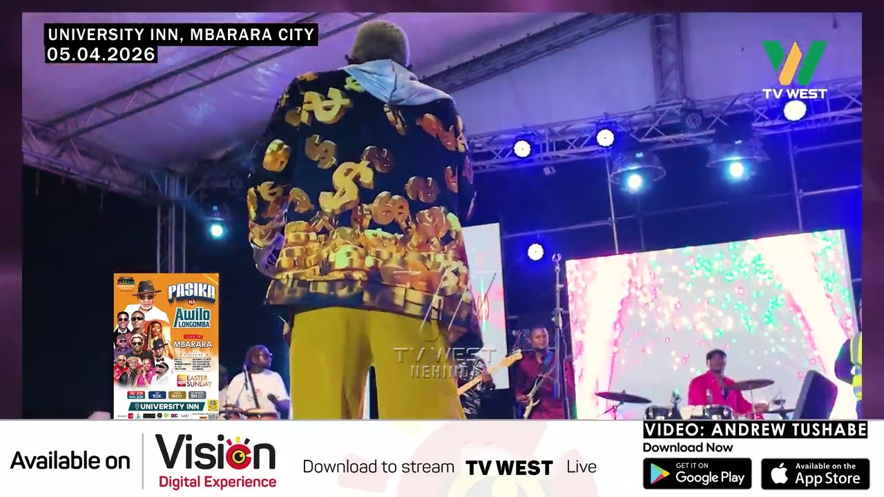 Awilo Longomba, African Legend's, show at Mbarara University Inn