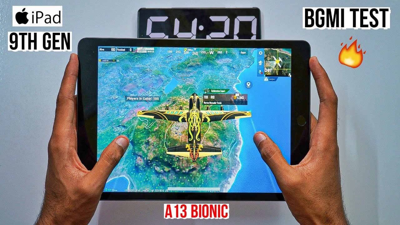 iPad 9th Generation Pubg Test, Heating and Battery Test | Beast For Gaming 💪