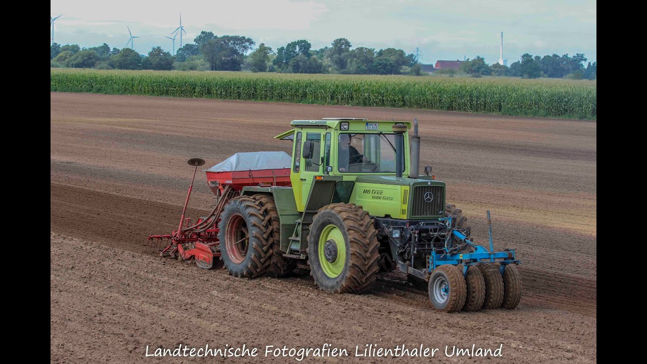 Mb Trac 1600 mit Accrord Saatmaschine