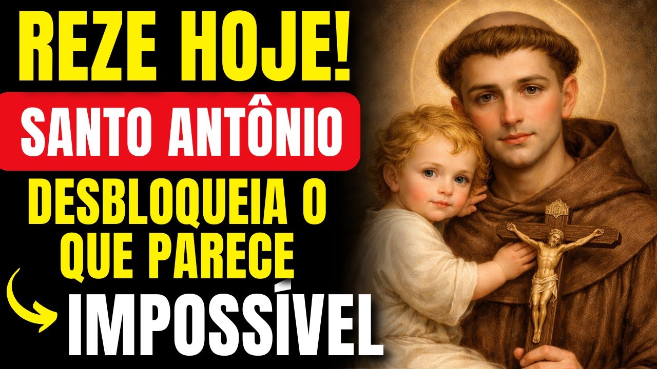 Santo Antônio revela milagre impossível hoje para quem acredita agora 🔥