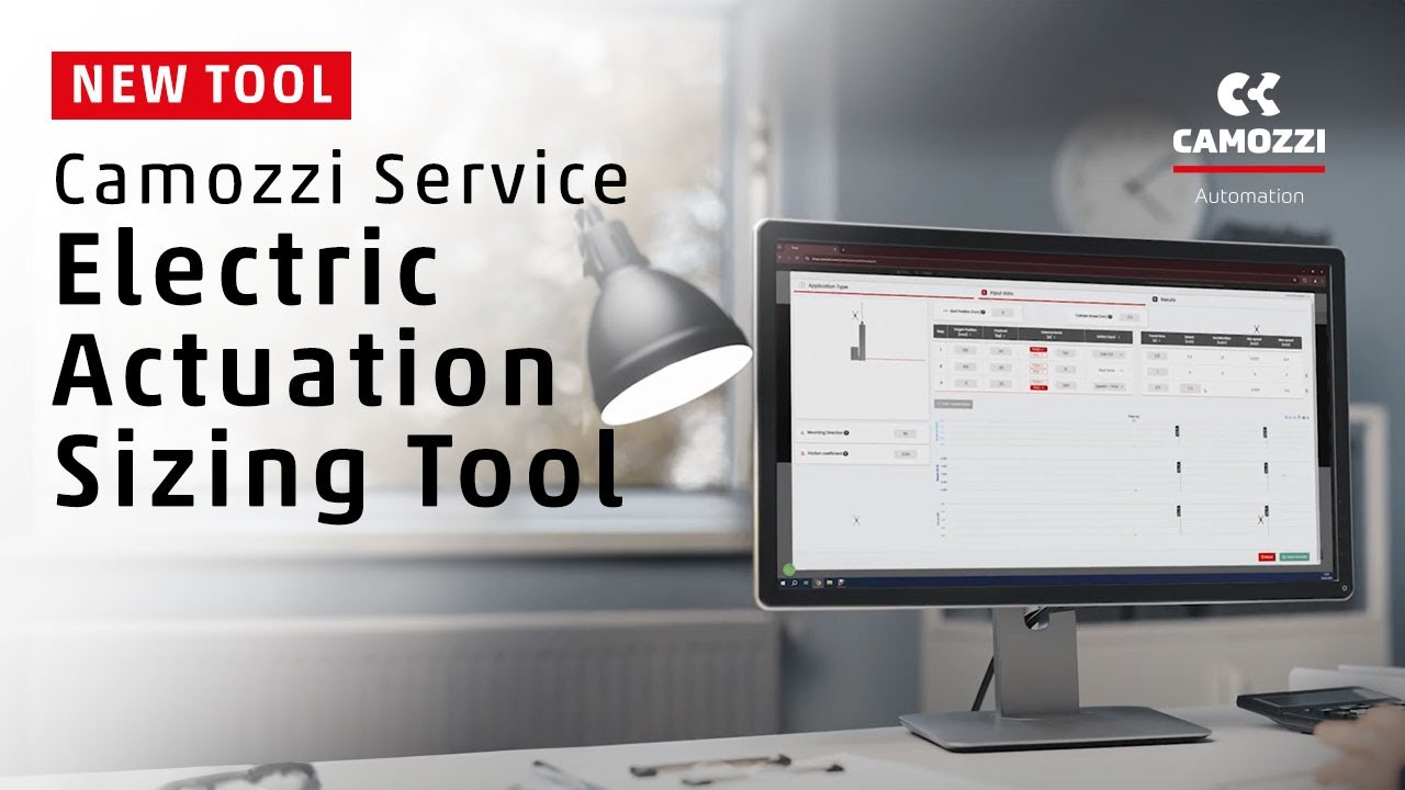 Simplifying and optimizing electric cylinder selection | NEW ONLINE SIZING TOOL