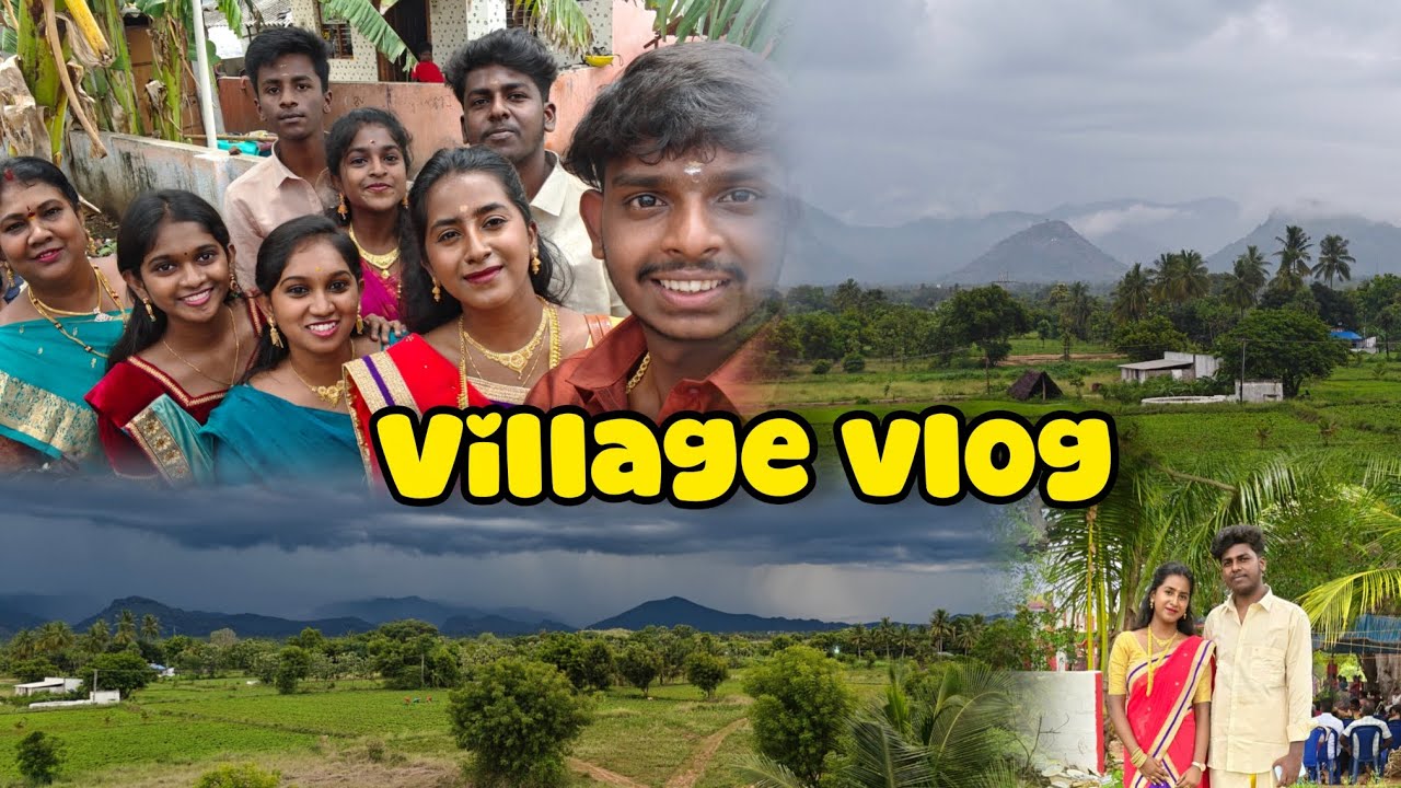 Vellore village vlog 🌻| Pooja, family time, fun | sowmyshiva vlogs |