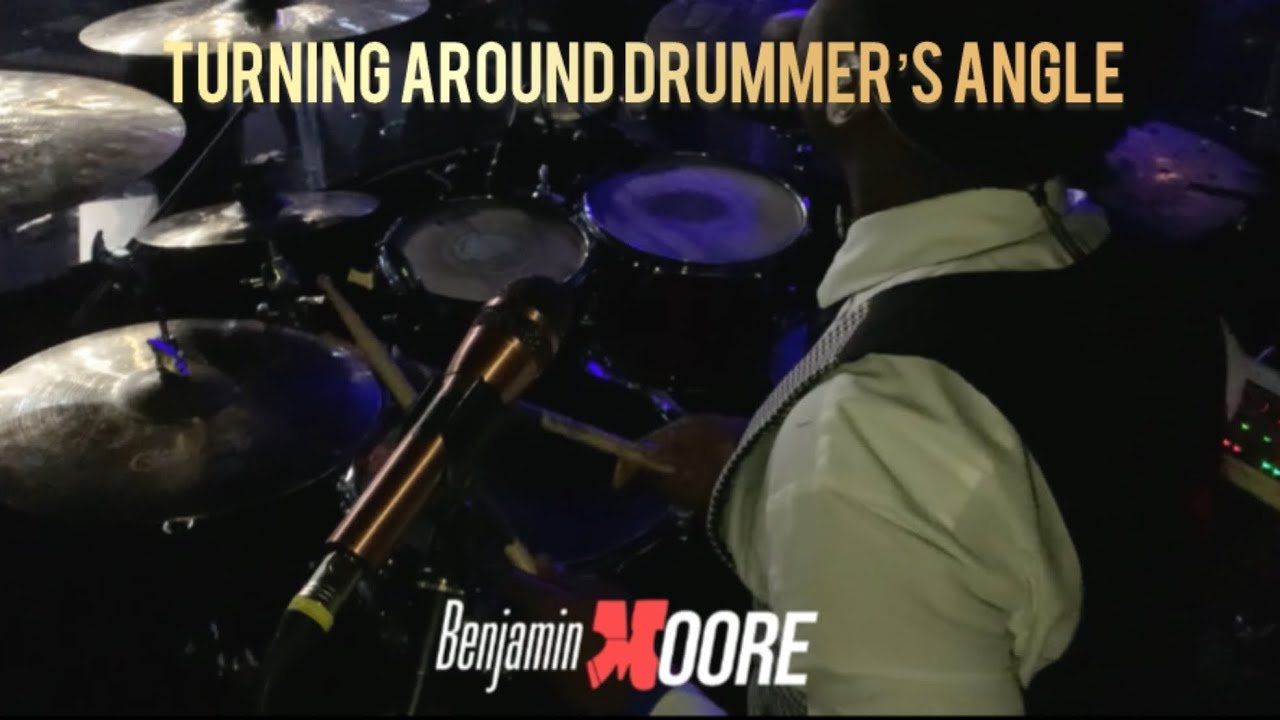TURNING AROUND DRUMMER’S ANGLE  #drum #music #youtube 