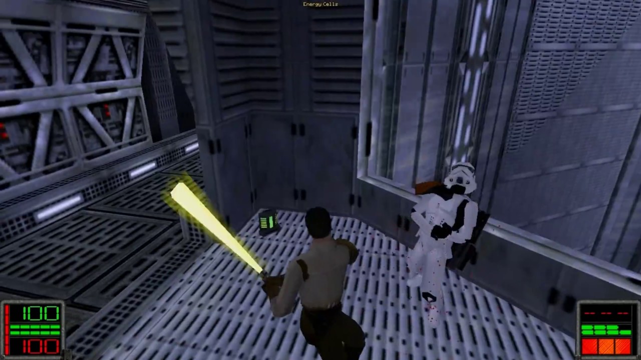 Star Wars Jedi Knight: Dark Forces II - (Level 18) Descent into the Valley