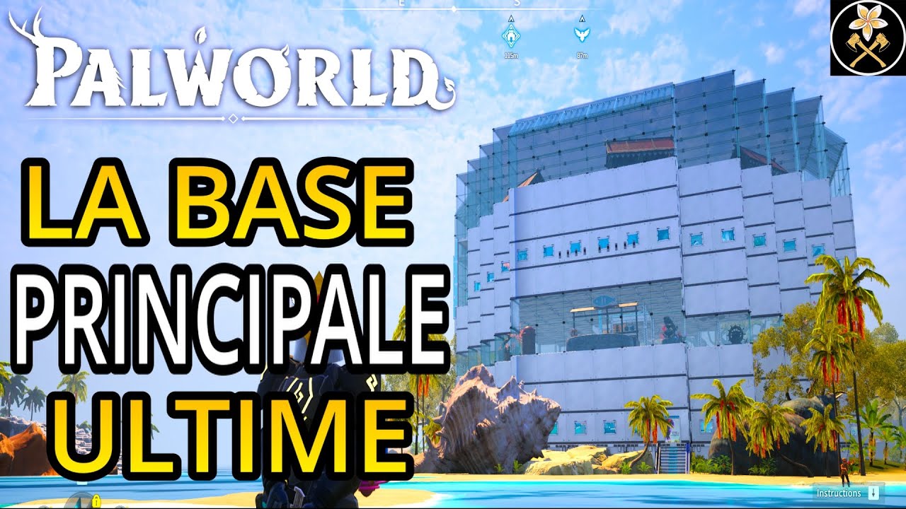 J'ai construit la MEILLEURE BASE de Palworld (tout est optimisé)