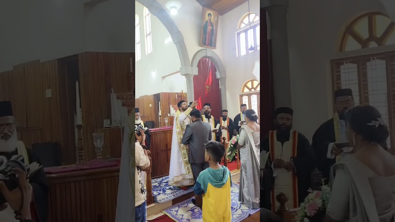 Orthodox wedding ceremony of LIBIN & DIVYA 