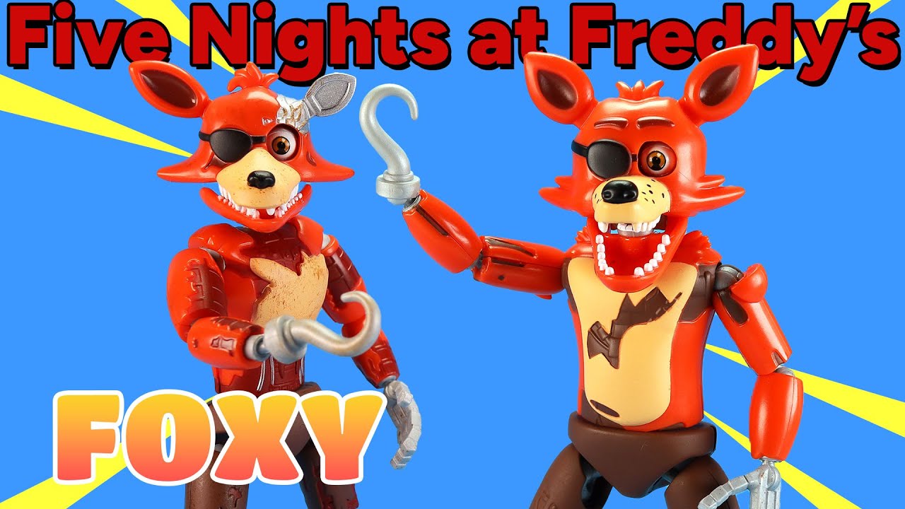Серия фигурок FNAF Foxy Endo | Обзор фигурок от Jazwares